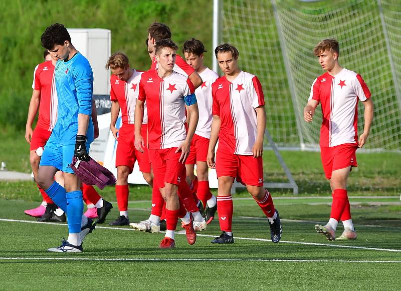 Vintířov měl mladíky Slavie na lopatě, přesto prohrál 3:4.