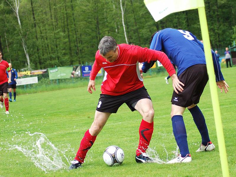 Krajská I. A třída: Olympie Březová - SK Dolní Rychnov (v červeném)