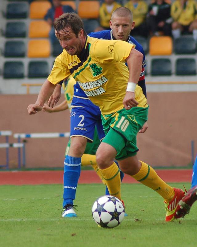 8. kolo Fotbalové národní ligy: FK Baník Sokolov - FK Ústí nad Labem 0:2