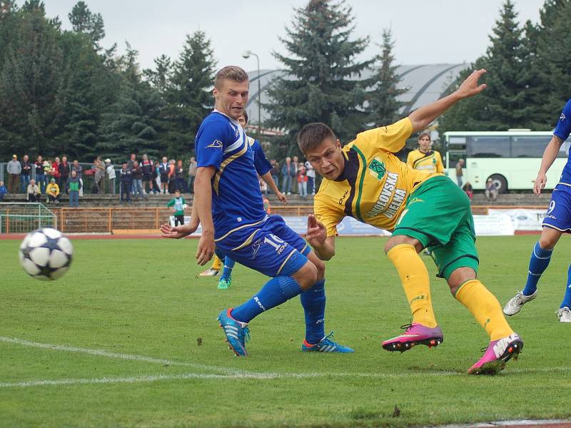 8. kolo Fotbalové národní ligy: FK Baník Sokolov - FK Ústí nad Labem 0:2