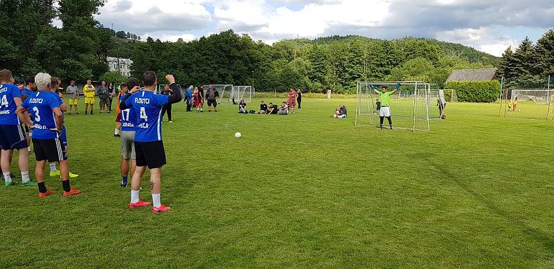 Termit Cup 2020 nakonec po dramatickém penaltovém rozstřelu ovládli na stadionu pod loketským hradem Floutci Sokolov, kteří porazili Krále z Rudolce.