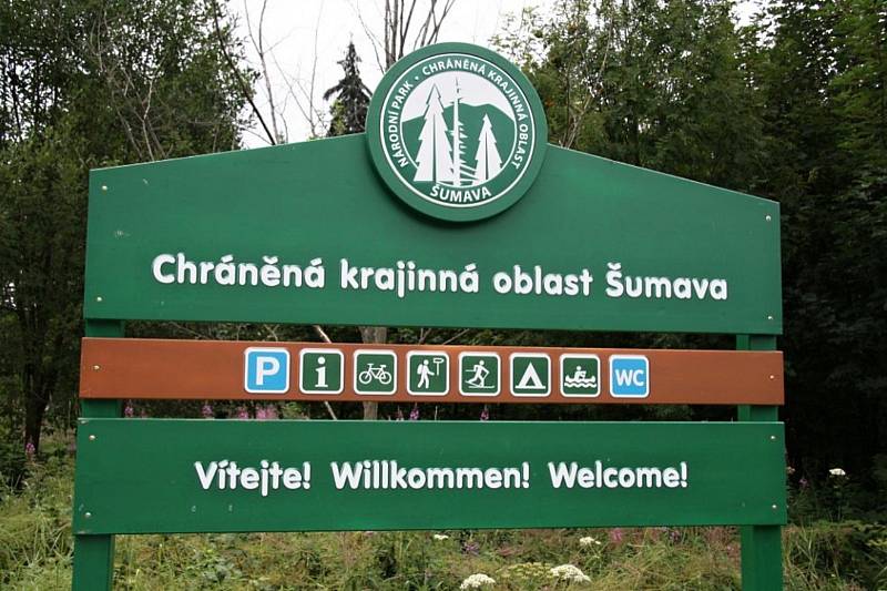 Národní park Šumava.