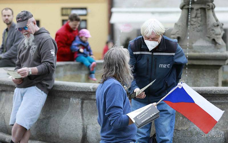 V Táboře lidé demonstrovali proti ovlivňování justice a na podporu veřejnoprávních médií.