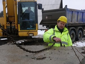 Příprava protipovodňových opatření v Plané nad Lužnicí