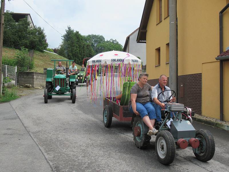 V sobotu 22. června se konal 5. ročník traktoriády v Sedlečku.