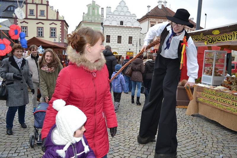 V Táboře si lidé v sobotu užili jarmark.