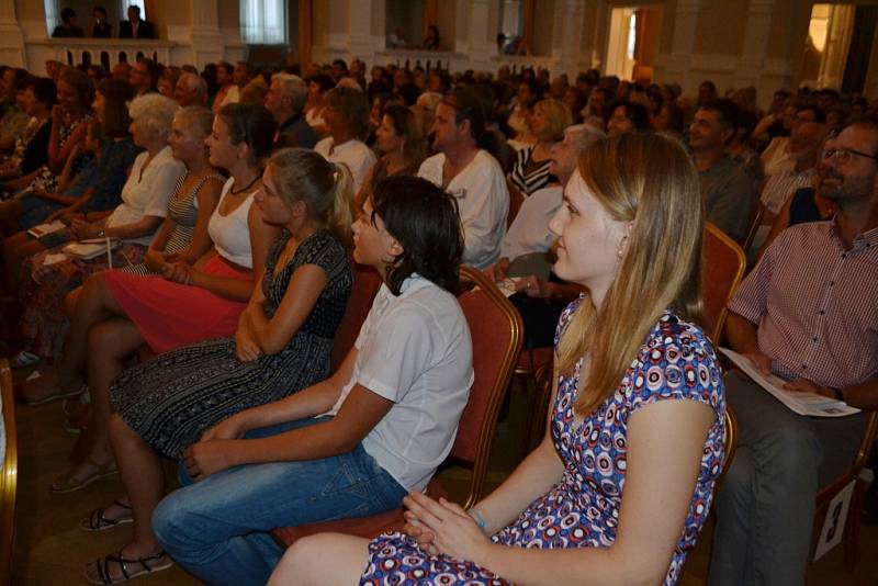 Koncert hornisty Jana Baboráka a jeho kolegů v táborské Střelnici. 