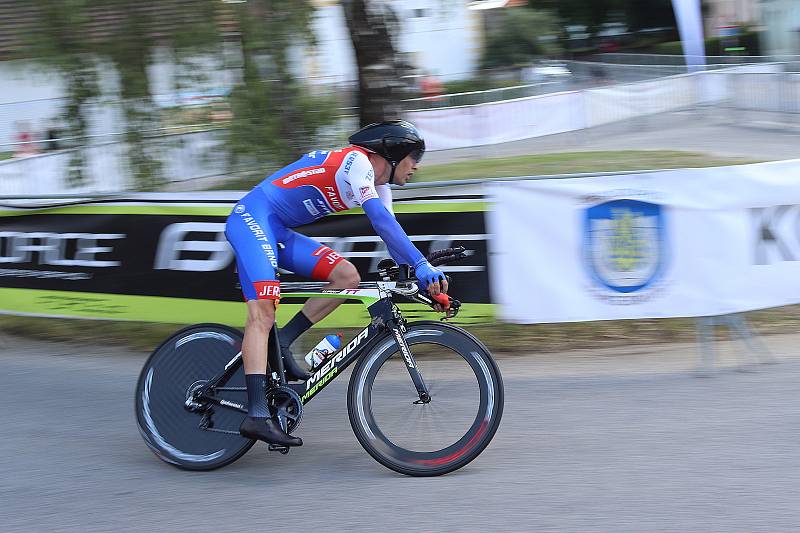 Mistrovství České republiky a Slovenska v silniční cyklistice - časovka.