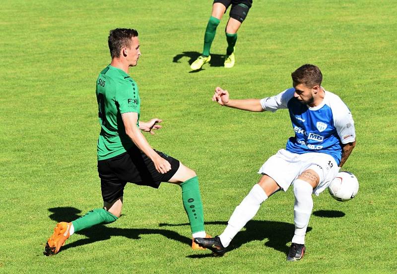 1. FK Příbram - FC MAS Táborsko ve 2. kole Fortuna národní ligy 0:2.