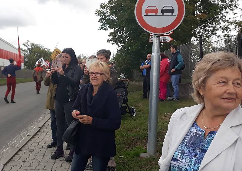 Po roce se v sobotu 28. září na Strkov vydal svatováclavský průvod.