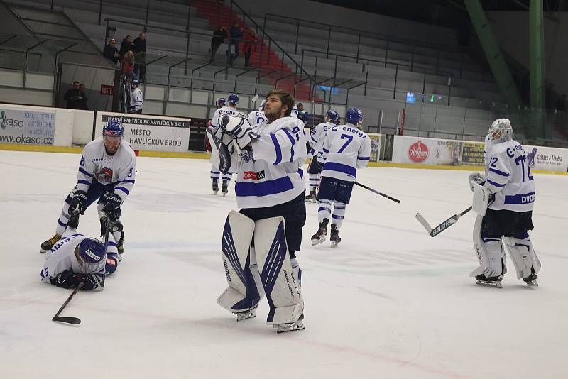 BK Havlíčkův Brod - HC Tábor 1:6.