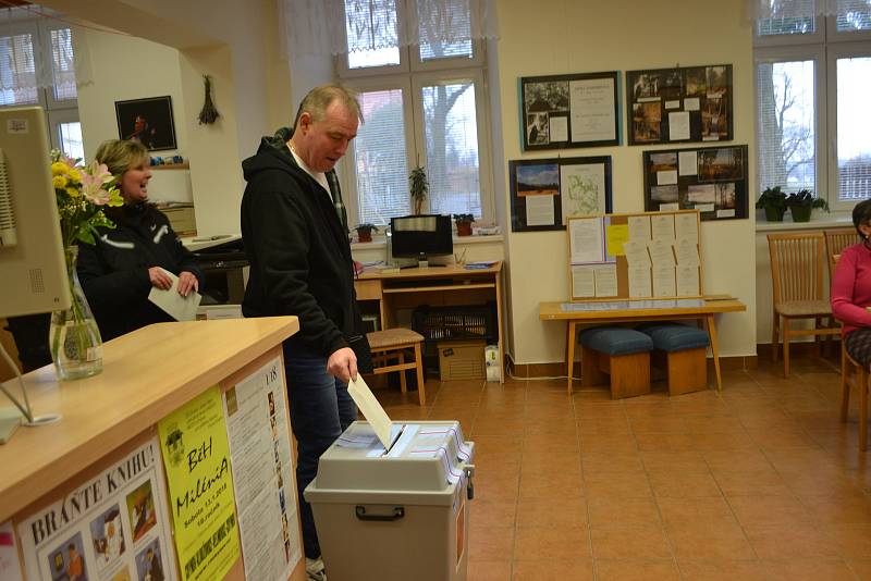 Prezidentské volby v Chýnově.