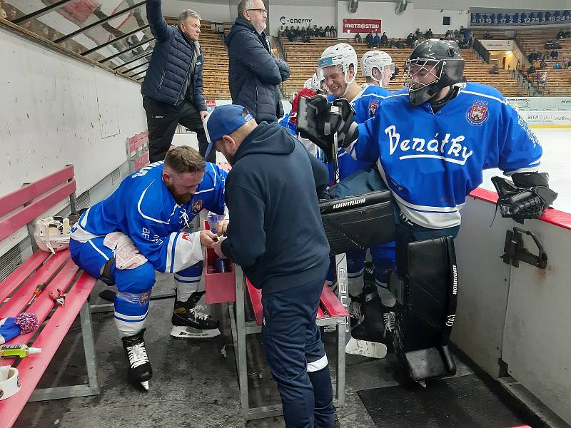 HC Tábor - HC Benátky nad Jizerou 5:2.