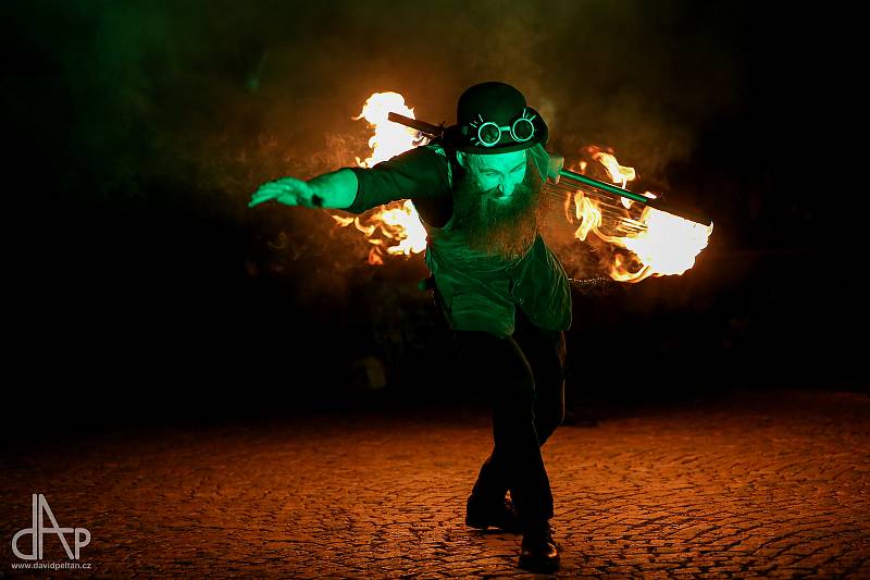 Táborský festival pouličního divadla Komedianti v ulicích.