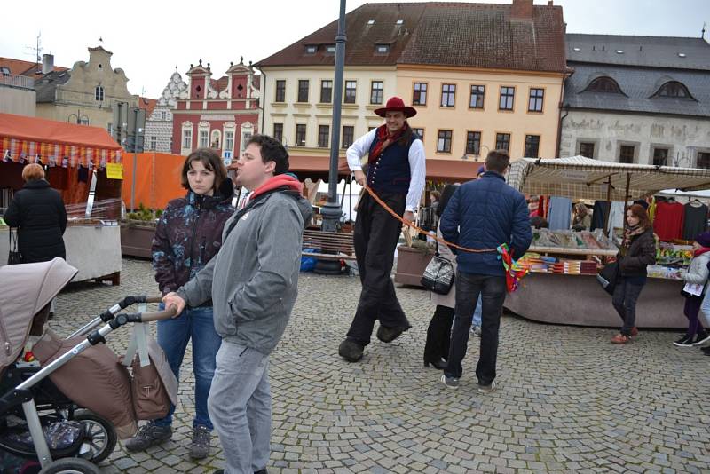 V Táboře si lidé v sobotu užili jarmark.