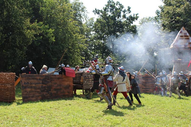 U příležitosti výročí 600 let bitvy o Tábor mezi husity a katolíky se konala v sobotu 8. srpna 2020 v Táboře rekonstrukce bitvy s dalším programem.