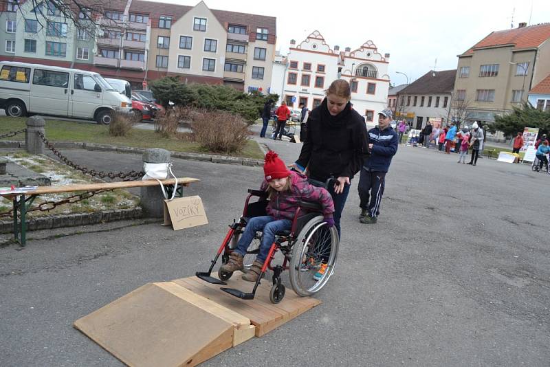 Soběslavští si vyzkoušeli paralympiádu