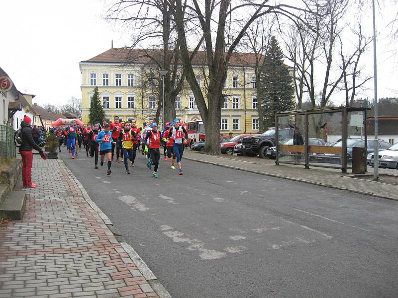 Krosový Běh Milénia v Chýnově v sobotu 11. ledna oslavil 20. výročí.