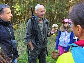 Houbařské výpravy s mykologem Pavlem Špinarem na Táborsku jsou populární. Přijďte s ním poznávat nové druhy.