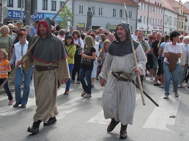 Petr Vok zavítal mezi měšťany do Soběslavi. 