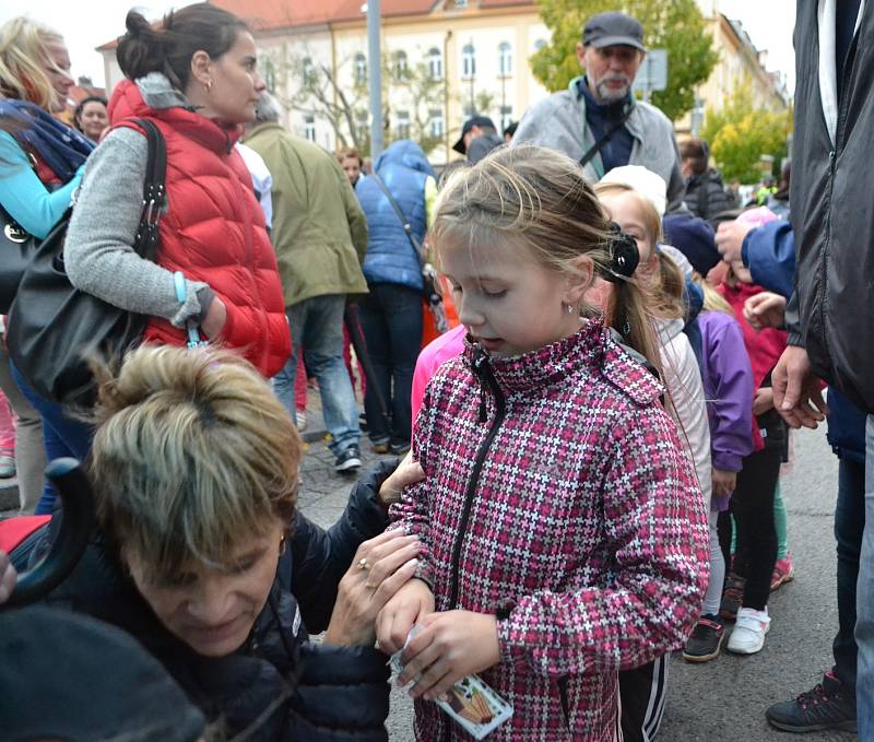 V Táboře se ve čtvrtek konal tradiční večerní  běh.