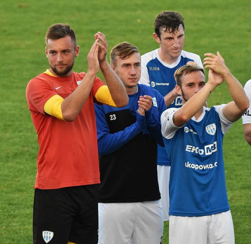 Z utkání Táborsko vs. Hradec Králové.