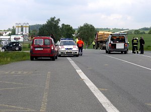 Tragická dopravní nehoda u Chotovin