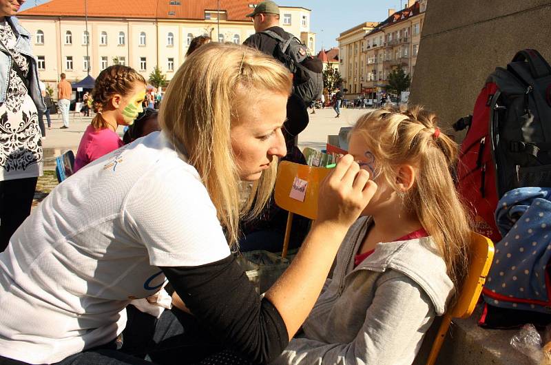 Spoustu zábavy si užily hlavně děti. Čekalo na ně například malování na obličej.