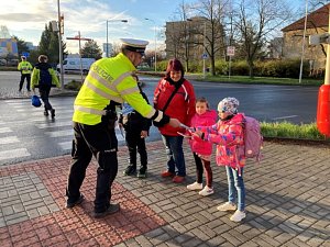 Tradiční preventivní akce Zebra se za tebe nerozhlédne! na Táborsku.