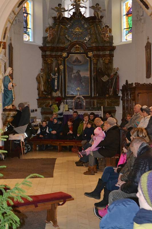 Adventní koncert v klokotském kostele Nanebevzetí Panny Marie.