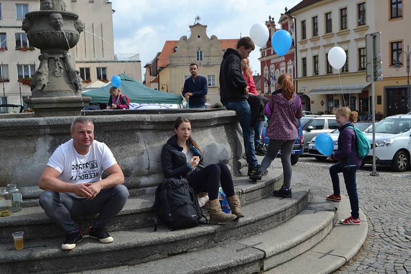 Celodiecézní pouť v sobotu vyvrcholila mariánským průvodem ze Žižkova náměstí starou poutní cestou na Klokoty.