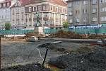 Přestavba táborského náměstí T. G. Masaryka.
