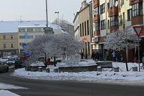 Křižíkovo náměstí - komunikační centrum Tábora před vstupem do Starého města má již pátý název.