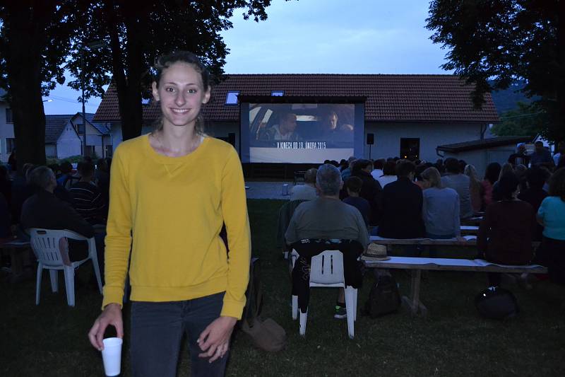 Letní kino v Bělči na Mladovožicku