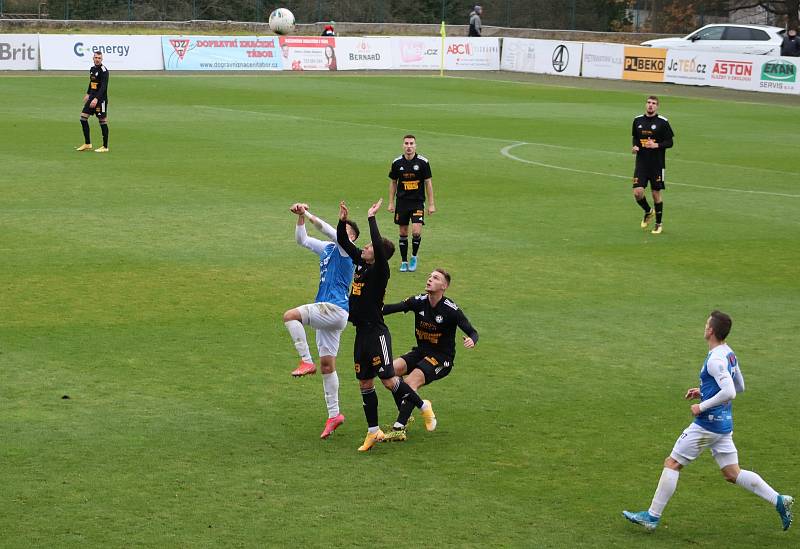 FC MAS Táborsko - FK Varnsdorf 2:2.