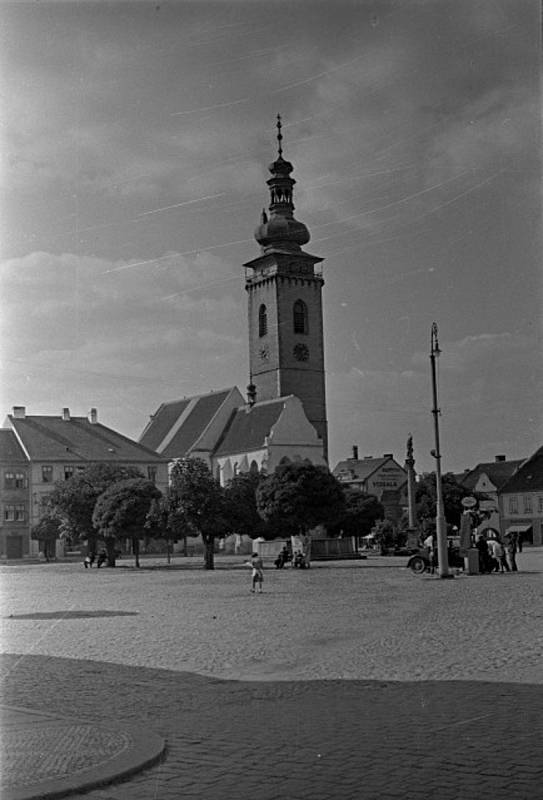 Z historie města Soběslav. Fotografie pochází z táborského atelieru Šechtl a Voseček. Zveřejňujeme je s laskavým svolením Marie Šechtlové.