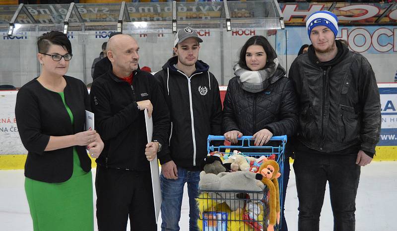 Charitativní akce HC Tábor na podporu malého Martínka a jeho tety.