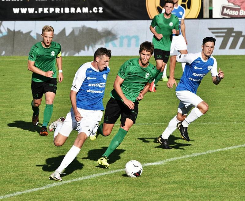 1. FK Příbram - FC MAS Táborsko ve 2. kole Fortuna národní ligy 0:2.