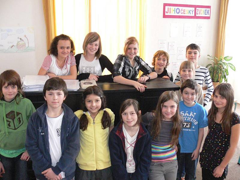S dětmi ze soběslavské školy Komenského jsme si povídali o UFO.