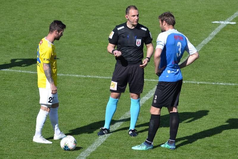 FC MAS Táborsko - FC Vysočina Jihlava 2:2.