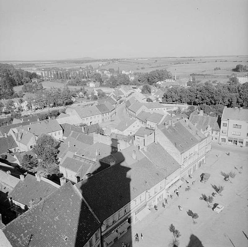 Z historie města Soběslav. Fotografie pochází z táborského atelieru Šechtl a Voseček. Zveřejňujeme je s laskavým svolením Marie Šechtlové.