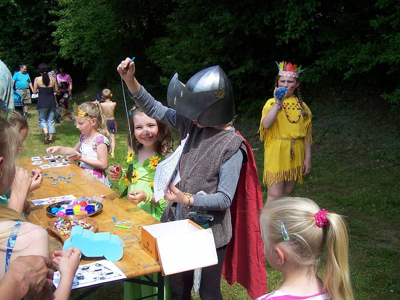 Mladovožická Zámecká zahrada patřila v sobotu především dětem.