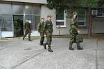 Na nová místa nastoupilo u 15. ženijního pluku v Bechyni celkem 41 vojáků.
