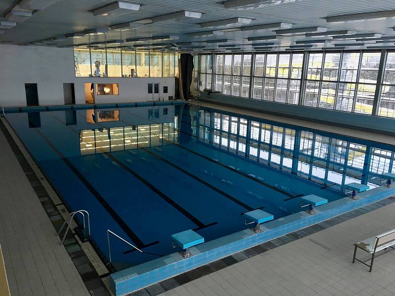 Opravený plavecký stadion v Táboře se otevře 1. února.