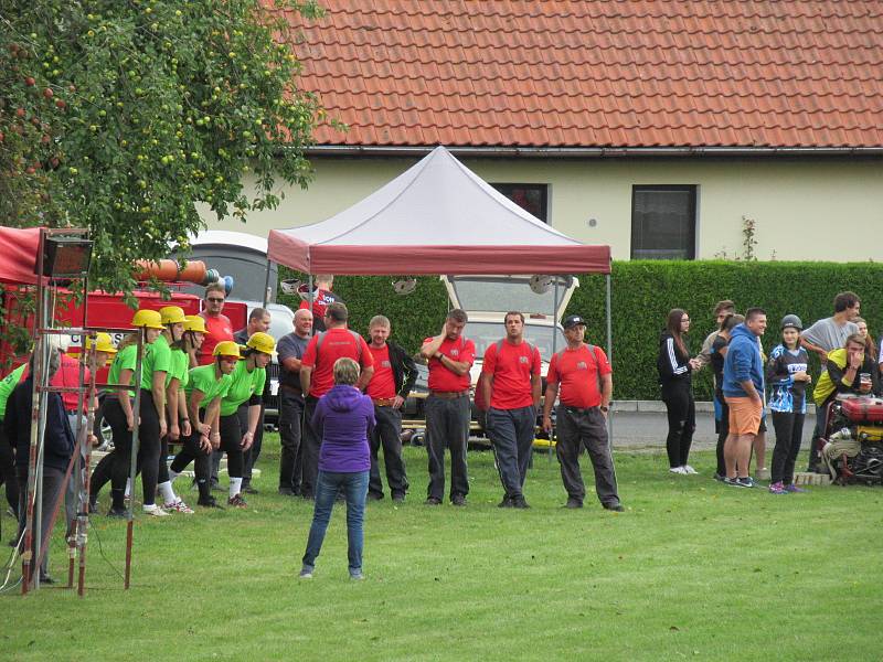 Závody dobrovolných hasičů v požárním útoku Přehořovský kopeček se v sobotu 29. srpna dočkaly svého 12. ročníku.