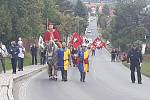 Po roce se v sobotu 28. září na Strkov vydal svatováclavský průvod.