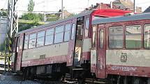 Hodinu po půlnoci se v Táboře srazily vlaky.