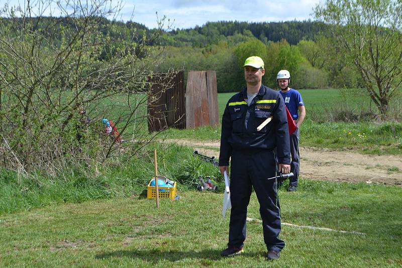 Okrsková soutěž v požárním sportu hasičského okrsku Mladá Vožice.