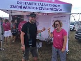 Jakub Krupa a Jana Lacinová z Popalky.cz se setkali při loňské preventivní akci.