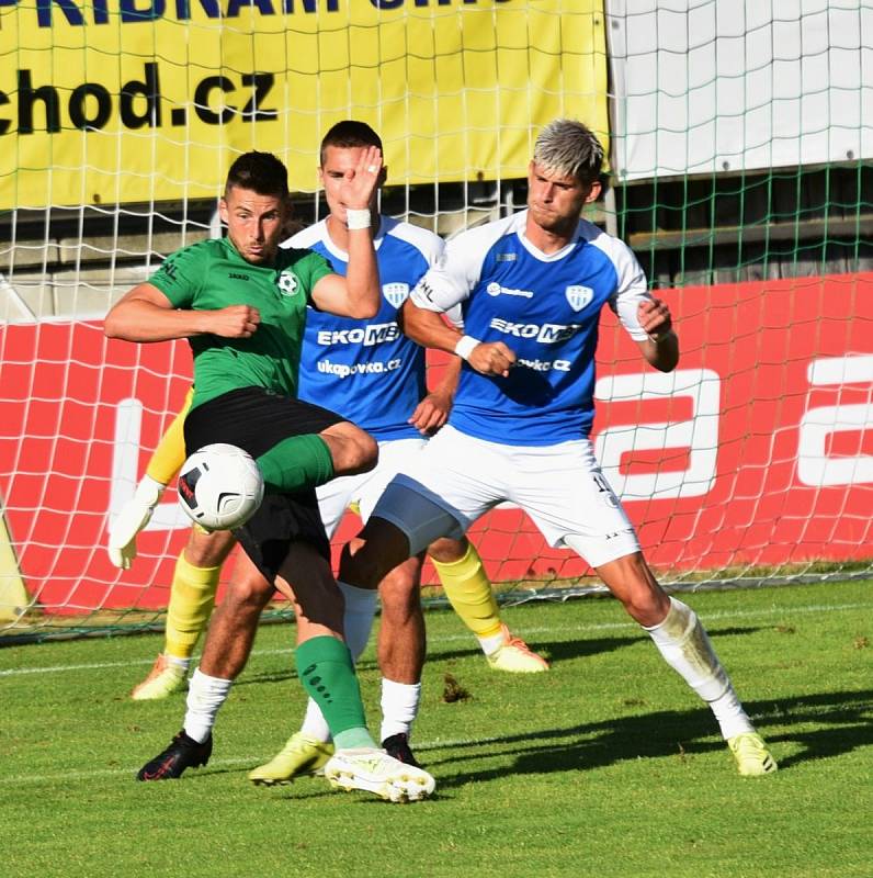 1. FK Příbram - FC MAS Táborsko ve 2. kole Fortuna národní ligy 0:2.